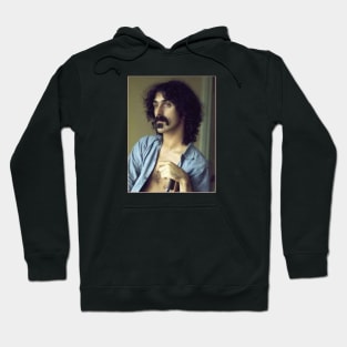 Frank zappa///Aesthetic art for fans Hoodie